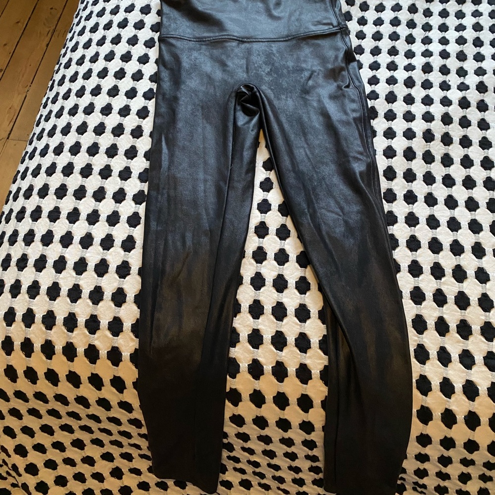 Spanx Faux Leather Leggings